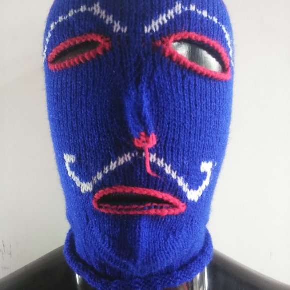 Halloween Personalized Unisex Mask Hat - warm winter - Picture 2 of 9